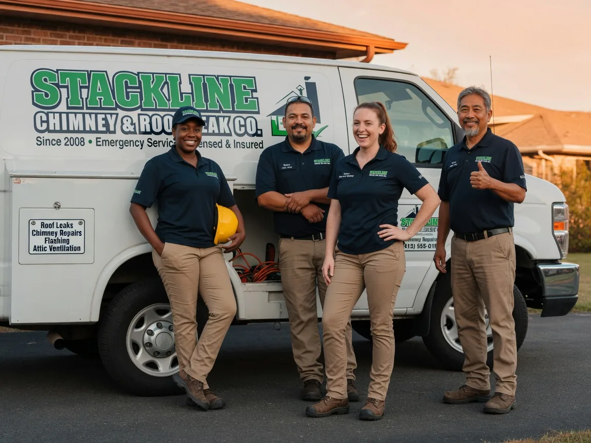 Chimney flashing repair company in Lonetree, WY